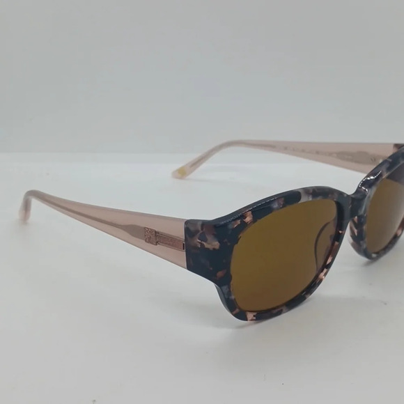 RX-ABLE WOMEN\'S ANNE KLEIN AK7034 SUNGLASSES BLUSH TORTOISE main image 5
